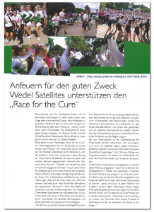 Bericht über das soziale Engagement der Wedeler Cheerleader