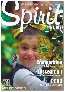 Ein Wedel-Starlets-Cheerleader als Covergirl des Spirit-Magazins!