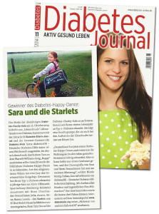 Cheerleading im SC Rist Wedel / Pressebericht im Diabetes Journal 11/2014