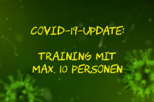 Covid-19: Training mit maximal 10 Personen