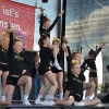 WSC-Cheerleader beim Wedeler Hafenfest 2019